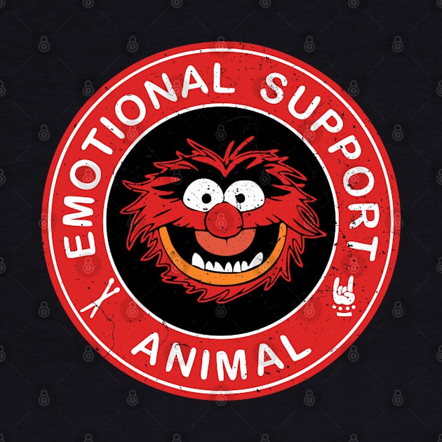 Muppets Emotional Support Animal by Pikan The Wood Art
